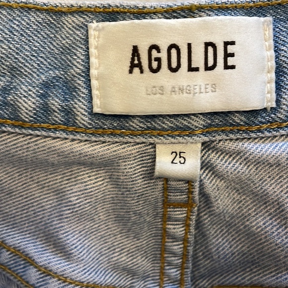 Agolde Riley Jeans Distressed - Picture 5 of 7